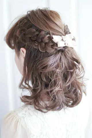 ヘアアレンジ ショート✨ボブ✨代表 新田見美仁のヘアスタイル