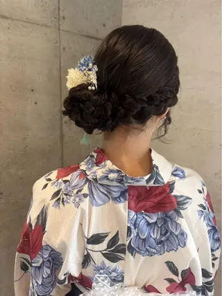 ロング ヘアアレンジ 美髪× ヘアセット✨Araiのヘアスタイル