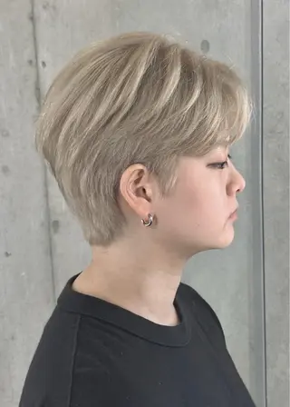 ショート カラー 中原 祥太のヘアスタイル