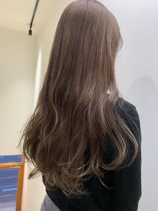 ロング カラー hubhair レイヤー/透明感のヘアスタイル