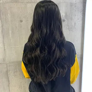 ロング カラー 🥀ケアブリーチ🥀 一ノ瀬🥀のヘアスタイル