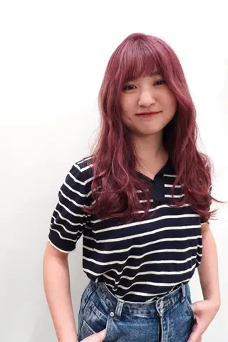 ロング カラー パーマ ⭐️ボブ/ショート りゅうしんのヘアスタイル