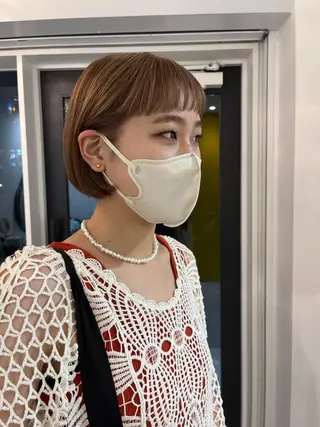 ショート カラー メンズショート 店長 清原佑太のヘアスタイル