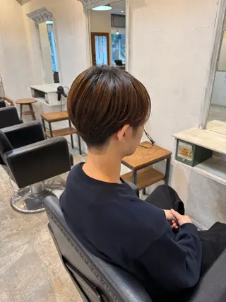 ミディアム メンズ Babylone 飯尾 香音のヘアスタイル