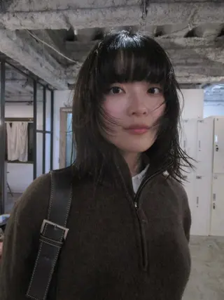 ミディアム パーマ yu maのヘアスタイル