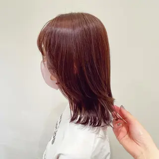 ミディアム パーマ ‪・カット/ SARAのヘアスタイル