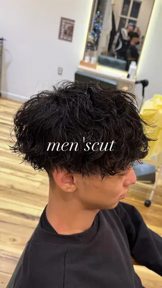 メンズ 福田 聖のヘアスタイル
