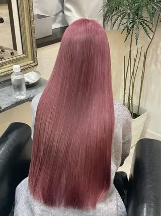 ロング カラー 💝ブリーチ ショート/れい💝のヘアスタイル