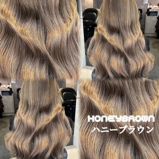 ロング カラー 🎀りな🎀透明感 カラー特化大宮のヘアスタイル