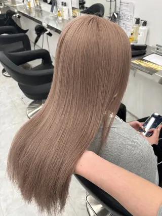 カラー 透明感カラー🎀艶髪 Anju/渋谷🎀のヘアスタイル