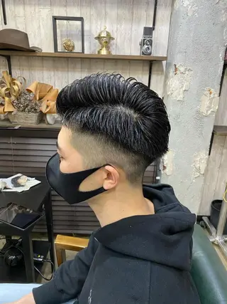 ショート メンズ 勝河 怜楊のヘアスタイル