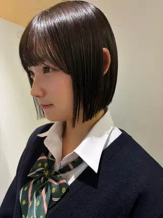 ショート カラー ヘアアレンジ 💟Opus // Mizuki🐕のヘアスタイル