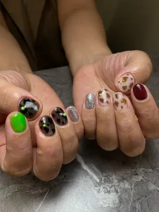 ネイル nail salon 3🌞越谷のネイルデザイン