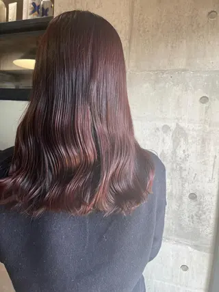 セミロング カラー 🎀髪質改善 そら🎀のヘアスタイル