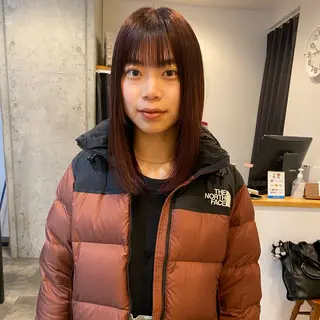 セミロング ショート職人 美容師【KENTA】のヘアスタイル