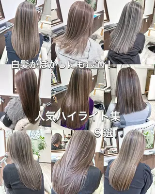 ロング カラー ハイトーンカラー/ YUTAのヘアスタイル
