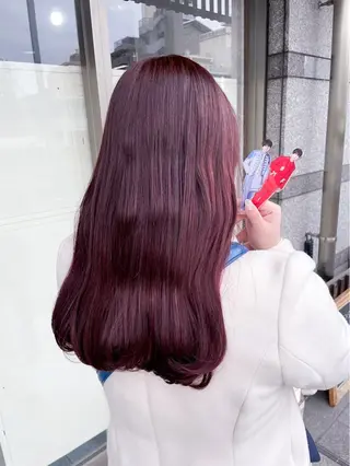 セミロング イワタ マハ/ minim hairのヘアスタイル