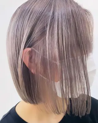 ショート カラー ヘアアレンジ 押切 響　のヘアスタイル