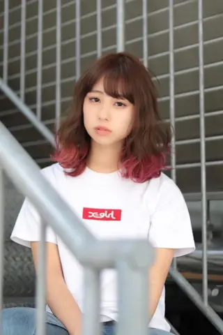 ミディアム L.E.M 仙台のヘアスタイル