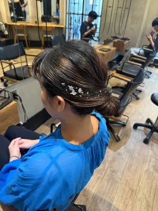 セミロング 新宿/顔周りカット +レイヤー=しずく♩のヘアスタイル