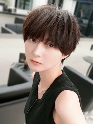 ショート メンズ ヤリタ カケルのヘアスタイル