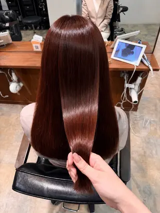 ロング 🎀ブリーチなしカラ ー🎀Mizukiのヘアスタイル