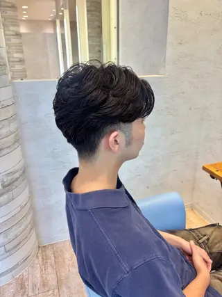 パーマ メンズ メンズカットパーマ/ ヘアセット🎀Amiのヘアスタイル