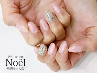 セミロング ネイル Nailsalon &Noelのネイルデザイン