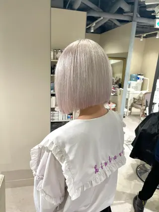 ショート カラー 渋谷🤍ブリーチの神 🤍Yudaiのヘアスタイル