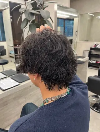 パーマ メンズ 【men's特化 戸塚】碧流🌏のヘアスタイル