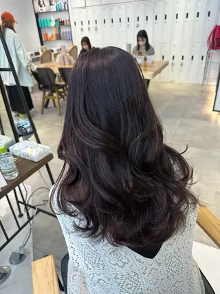 ロング カラー 韓国ヘアメンズ・レデ ィース特化ミクのヘアスタイル