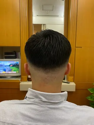 ショート メンズ 森　敦生👑 メンズカット＆パーマのヘアスタイル
