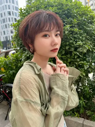 ショート 吉見 健伸のヘアスタイル
