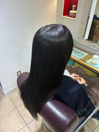 ロング 佐藤貫成【メンズカッ トモデル/ブリーチ】のヘアスタイル