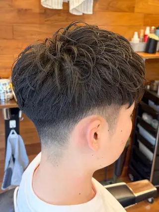 ショート メンズ 三宮メンズカット ヨシイッキのヘアスタイル