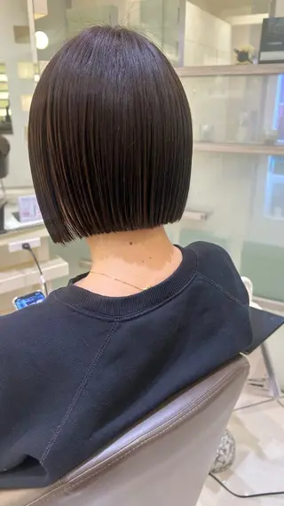 ミディアム カラー HCA studioのヘアスタイル