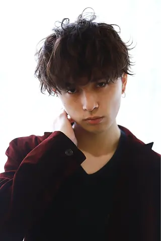 ショート パーマ メンズ LOOP hairのヘアスタイル