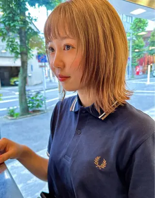 ミディアム 米澤 俊輔のヘアスタイル