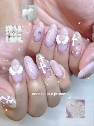 ネイル Once upon a princessのネイルデザイン