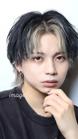 カラー メンズ メンズ特化 韓国ヘア 心斎橋/吉本大地のヘアスタイル