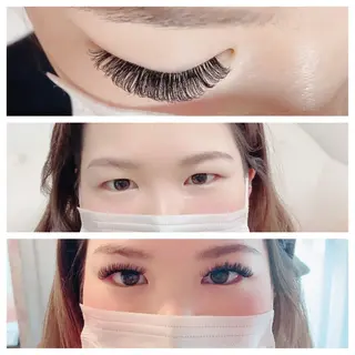 カラー パーマ ヘアアレンジ キッズ ネイル マツエク・マツパ 神山 ビューティー・アイのマツエク・マツパデザイン