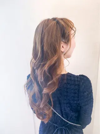 ヘアアレンジ hair make もりした ゆうのヘアスタイル