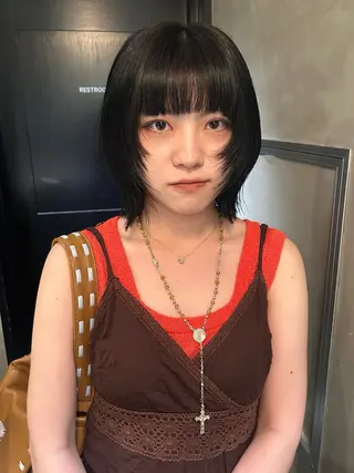 ミディアム カラー デザイン/アレンジ ❤︎イシイレイのヘアスタイル