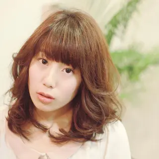 ミディアム カラー 坂本 直樹のヘアスタイル