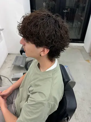 パーマ メンズ 土岐/メンズ専門 パーマ特化美容師🌀のヘアスタイル