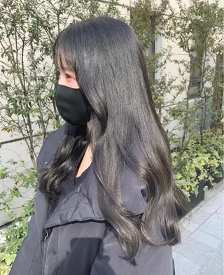 カラー 横浜/メンズカット 曲がる縮毛矯正のヘアスタイル