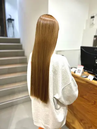 ロング 髪質改善/ベージュ 🎀mikuのヘアスタイル