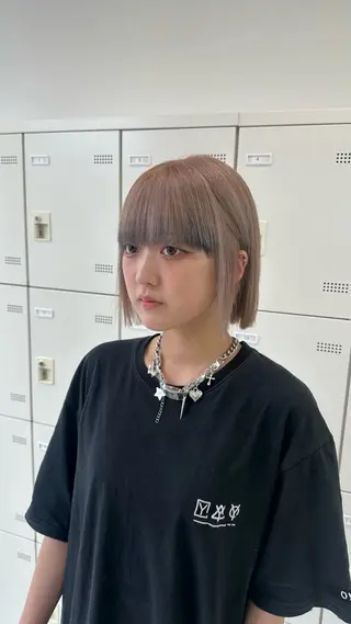 ショート カラー 似合わせstyle ❤︎misaki❤︎のヘアスタイル