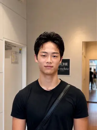 ミディアム メンズ ミニモはメンズ特化 💫TAISEI💫のヘアスタイル