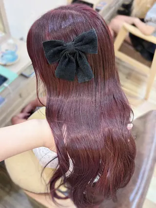 ロング カラー 🍓艶モテ暖色カラー 🎀mayu🍓のヘアスタイル